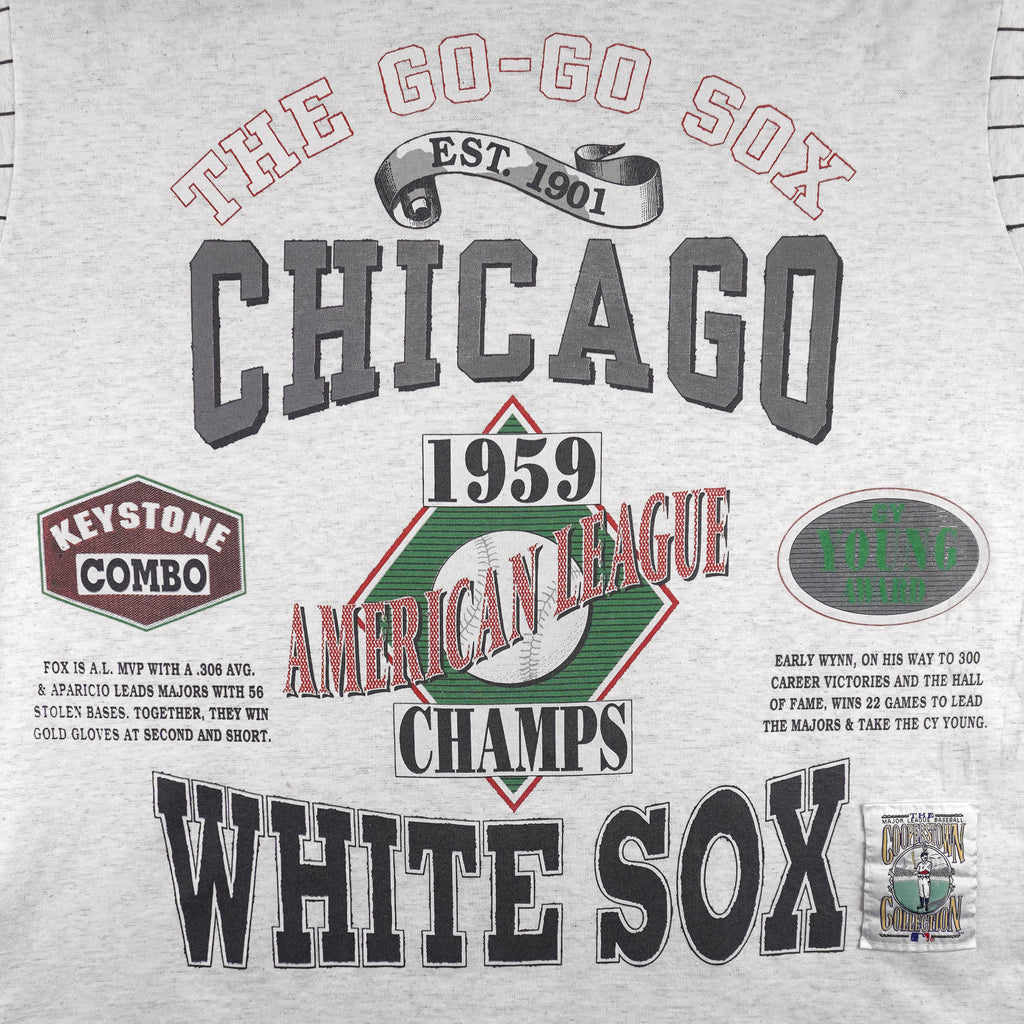 MLB (Long Gone) - Chicago White Sox The Go-Go Sox T-shirt 1993 X-Large Vintage Retro Baseball