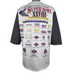 NFL (Team Rated) - Dallas Cowboys Super Bowl XXVIII Champs T-Shirt 1994 Large Vintage Retro Football