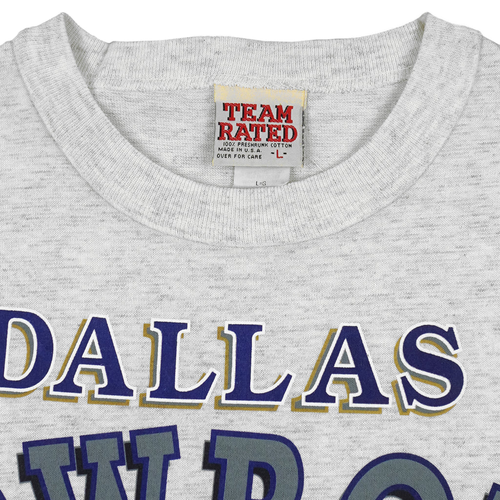 NFL (Team Rated) - Dallas Cowboys Super Bowl XXVIII Champs T-Shirt 1994 Large Vintage Retro Football