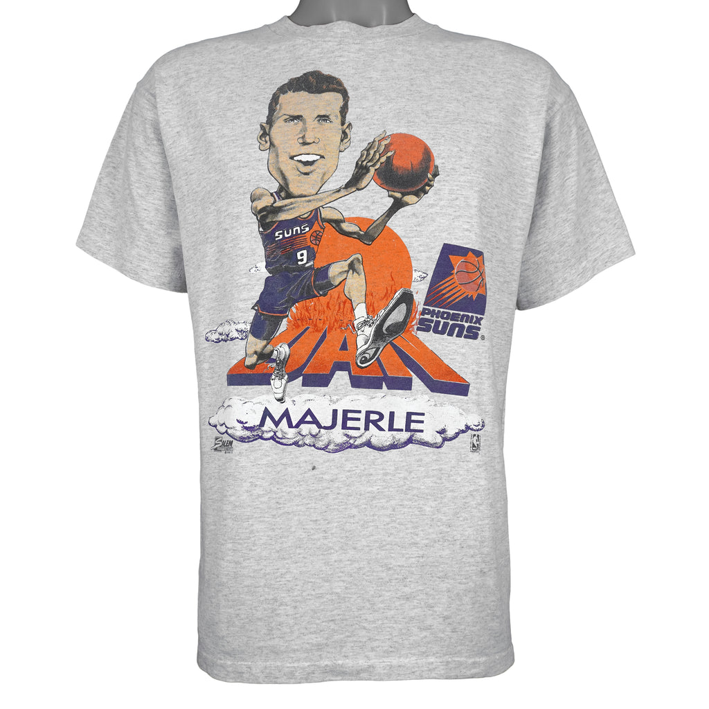 NBA (Salem) - Phoenix Suns Dan Majerle No. 9 MVP T-Shirt 1992 Medium Vintage Retro Basketball