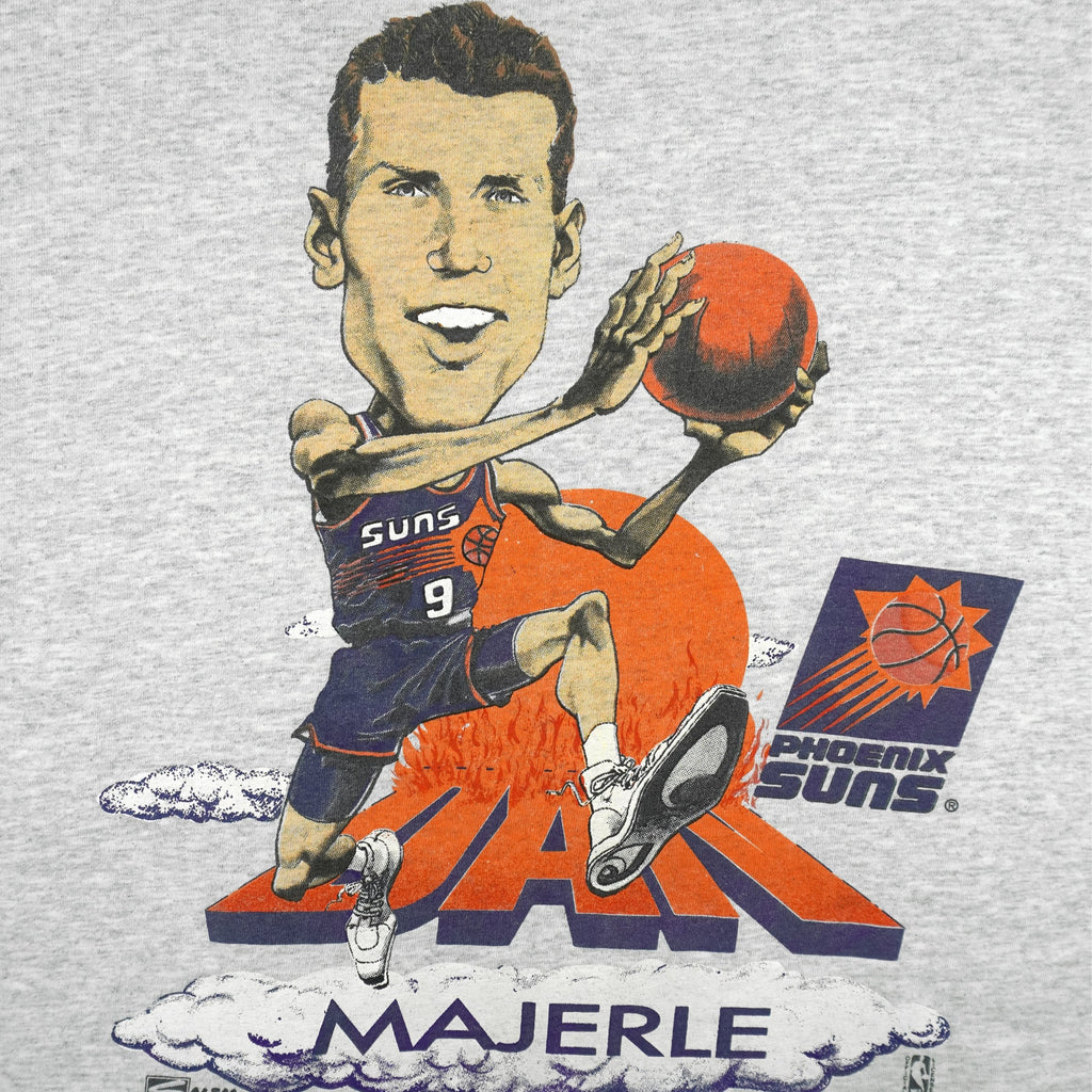 NBA (Salem) - Phoenix Suns Dan Majerle No. 9 MVP T-Shirt 1992 Medium Vintage Retro Basketball