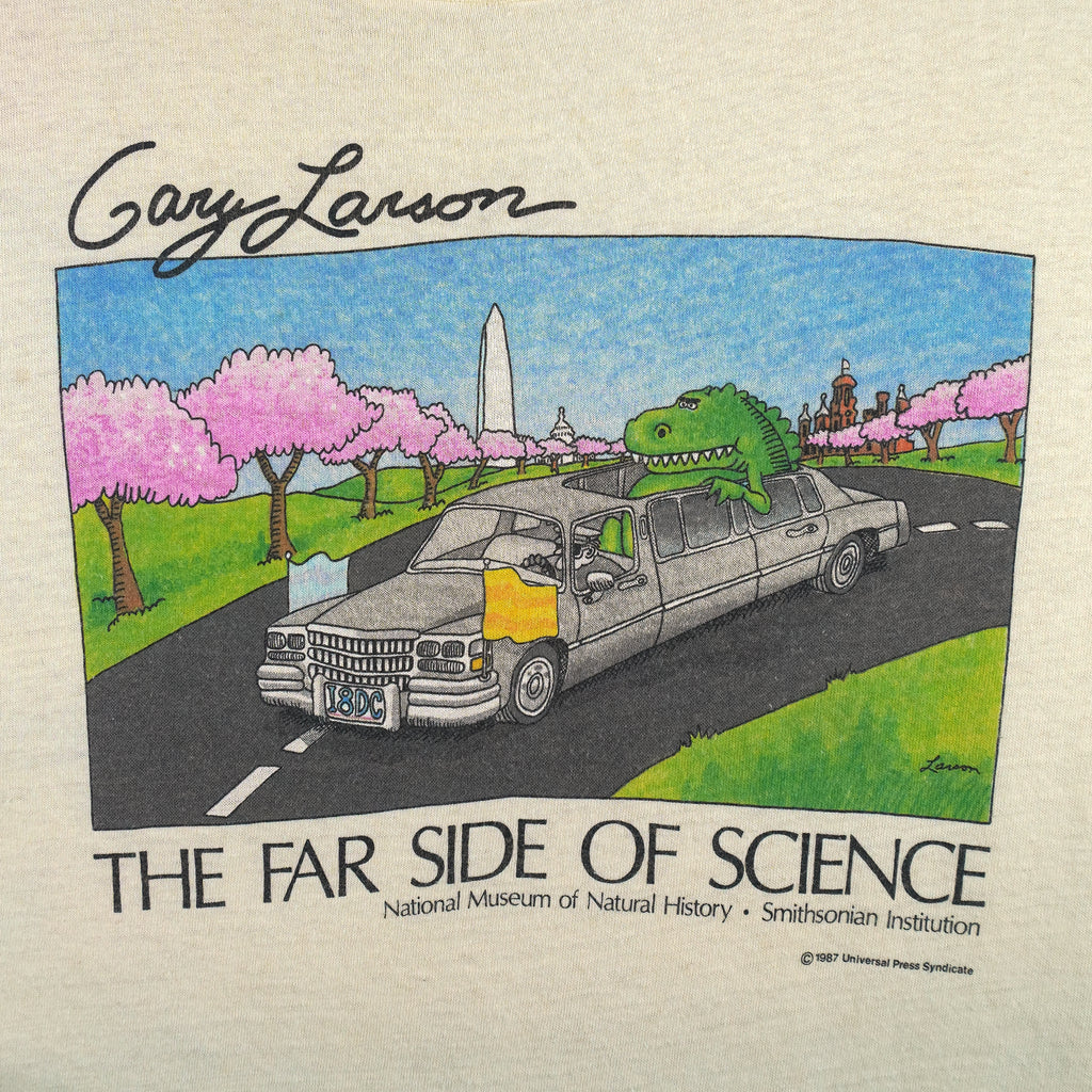 Vintage (Hanes) - The Far Side of Science, Gary Larson T-Shirt 1987 X-Large Vintage Retro