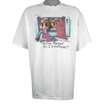 Vintage (The Far Side) - Tell me, Margaret…Am I a butthead? T-Shirt 1987 X-Large Vintage Retro