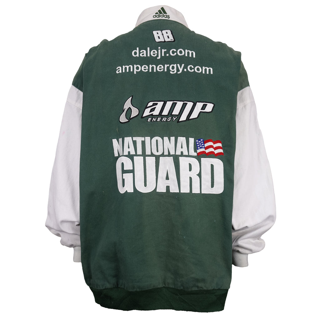 NASCAR (Chase Authentics) - Amp Energy National Guard Racing Embroidered Jacket 1990s XXX-Large Vintage Retro