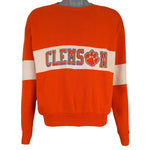 NCAA (Harlco) - Clemson Tigers Crew Neck Sweatshirt 1980s Medium