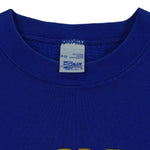 NHL (Salem) - St. Louis Blues Embroidered Crew Neck Sweatshirt 1990s Small Kids Vintage Retro Hockey