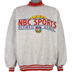 Vintage (Gear) - NBC Sports Olympic Games Crew Neck Sweatshirt 1992 X-Large