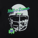 NCAA (Velva Sheen) - Notre Dame Fighting Irish Helmet T-Shirt 1990s Large Vintage Retro Football