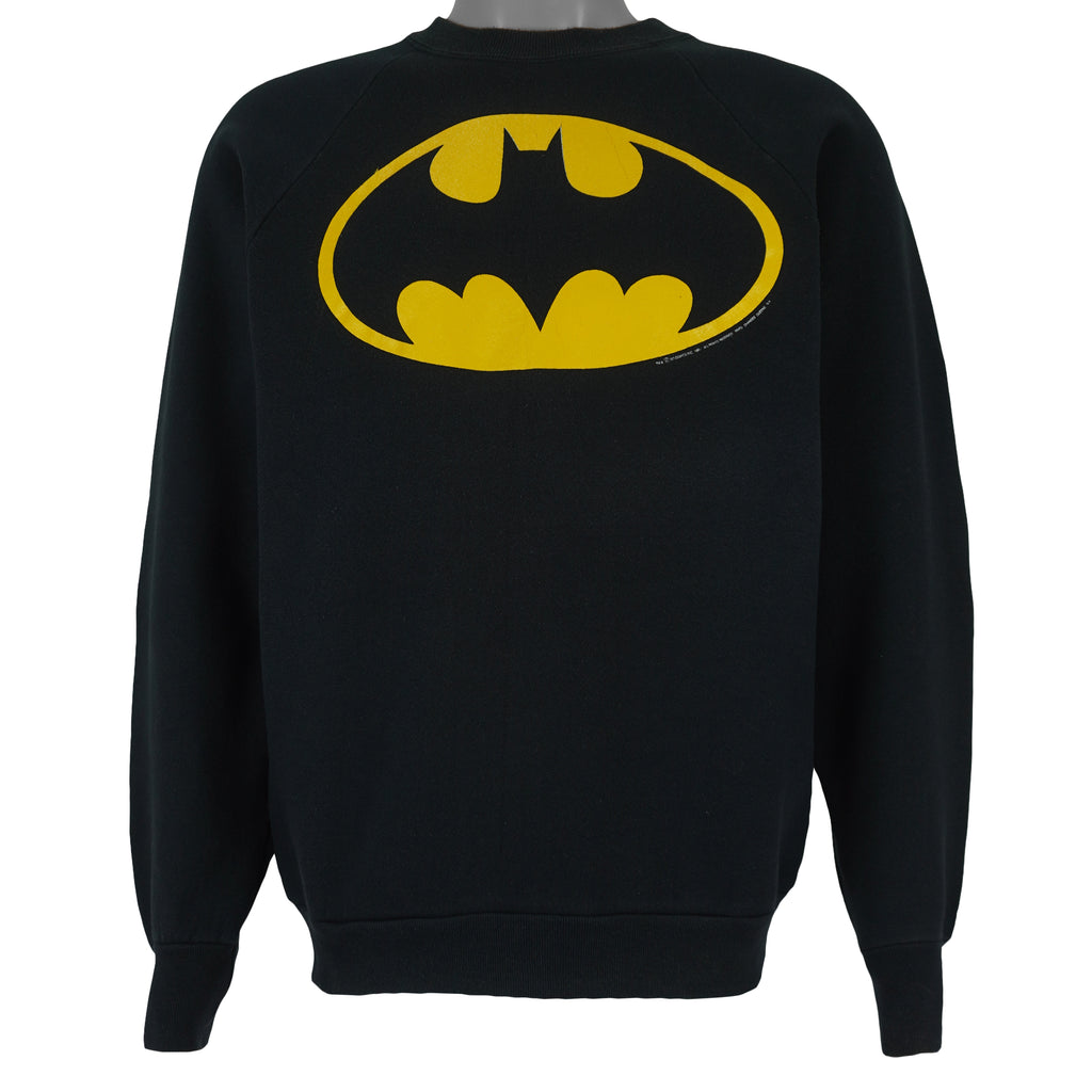 Vintage (Fruit of the loom) - Batman DC Comics Crew Neck Sweatshirt 1990s Large Vintage Retro