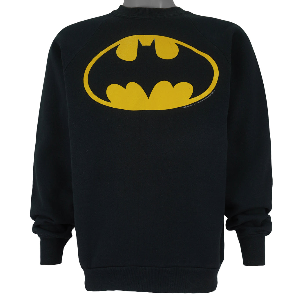 Vintage (Fruit of the loom) - Batman DC Comics Crew Neck Sweatshirt 1990s Large Vintage Retro