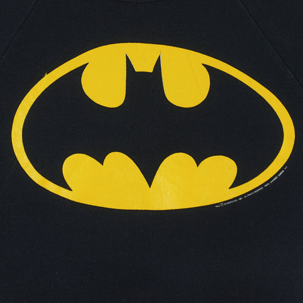 Vintage (Fruit of the loom) - Batman DC Comics Crew Neck Sweatshirt 1990s Large Vintage Retro