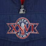 Starter - Super Bowl XXVI Windbreaker 1990s Large Vintage Retro Football