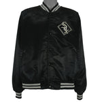 MLB - Black Chicago White Sox Satin Jacket 1990s X-Large Vintage Retro Baseball