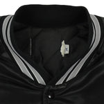 MLB - Black Chicago White Sox Satin Jacket 1990s X-Large Vintage Retro Baseball