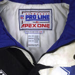 NFL (Apex One) - Dallas Cowboys Zip-Up Puffer Jacket 1990s Large Vintage Retro Football