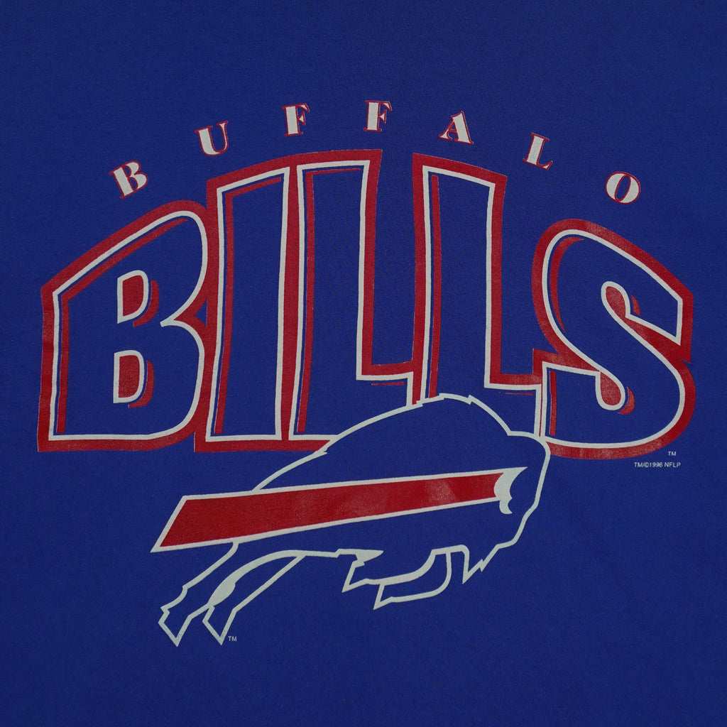 NFL - Buffalo Bills Crew Neck Sweatshirt 1996 Large Vintage Retro Football