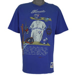 MLB (Nutmeg) - Toronto Blue Jays Locker Room T-Shirt 1992 Large Vintage Retro Baseball