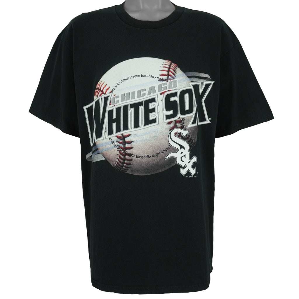 MLB (CSA) - Chicago White Sox Big Baseball T-Shirt 1998 X-Large Vintage Retro Baseball