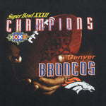 NFL (Logo 7) - Denver Broncos Super Bowl XXXII Champions T-Shirt 1990s X-Large Vintage Retro Football