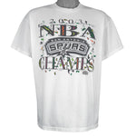 NBA (Delta) - San Antonio Spurs NBA Final Champs T-Shirt 2003 Large