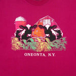 Vintage (Hanes) - Oneonta, N.Y. Spell-Out T-Shirt 1991 X-Large Vintage Retro