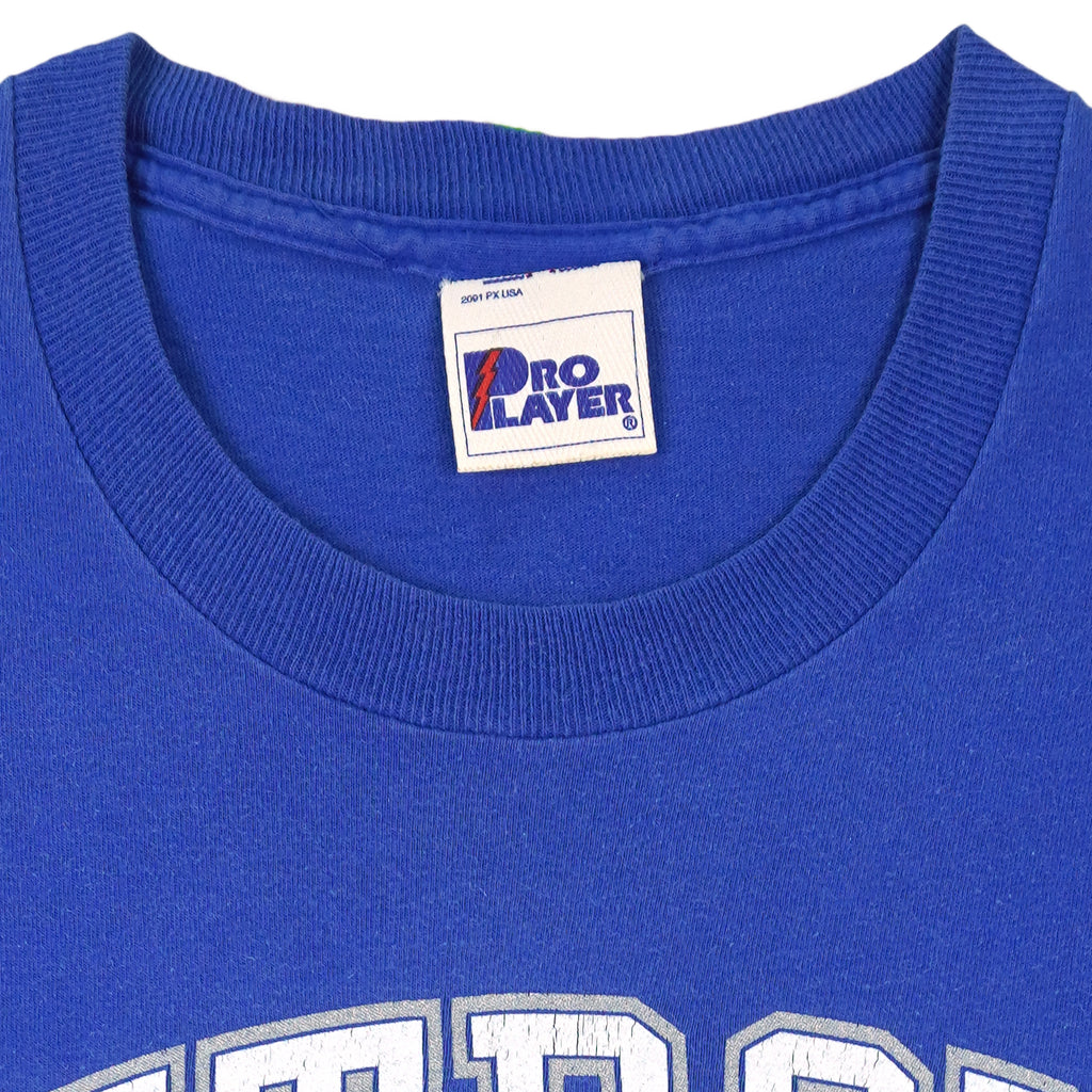 NFL (Pro Player) - Detroit Lions Big Spell-Out T-Shirt 1997 Medium Vintage Retro Football