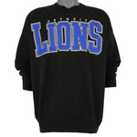 NFL - Detroit Lions Crew Neck Sweatshirt 1997 X-Large Vintage Retro Football