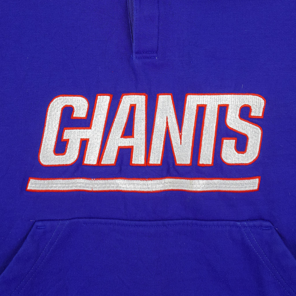 Starter - New York Giants Embroidered Hooded Sweatshirt 1990s X-Large