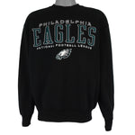 NFL (Pro player) - Philadelphia Eagles Crew Neck Sweatshirt 1990s Large