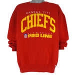 NFL (Russell Athletic) - Kansas City Chiefs Crew Neck Sweatshirt 1990s XX-Large Vintage Retro Football