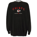 NFL - Kansas City Chiefs Embroidered Crew Neck Sweatshirt 1990s XX-Large