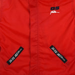 FUBU - Red Fubu Sports Taped Logo Track Jacket 1990s X-Large Vintage Retro