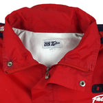 FUBU - Red Fubu Sports Taped Logo Track Jacket 1990s X-Large Vintage Retro