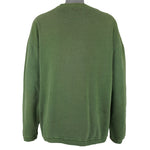 Vintage (B.U.M.) - Green BUM Equipment Crew Neck Sweatshirt 1990s XX-Large Vintage Retro