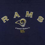 NFL - St. Louis Rams Embroidered Sweatshirt 2005 XX-Large Vintage Retro Football