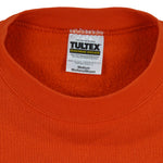 NCAA (Tultex) - Clemson Tigers Crew Neck Sweatshirt 1990s Medium Vintage Retro