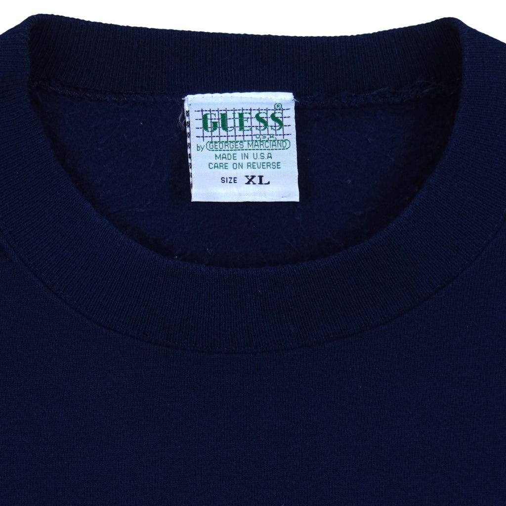 Guess - USA Spell-Out Crew Neck Sweatshirt 1990s X-Large Vintage Retro