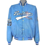 Karl Kani - Brooklyn N.Y.C Kani 23 Spell-Out Satin Jacket 1990s Large