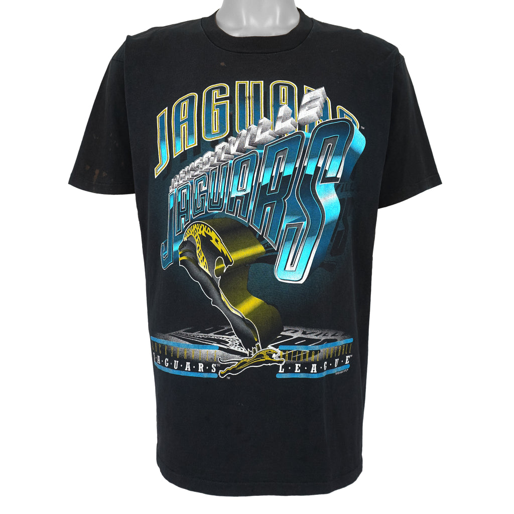 NFL (College concepts) - Jacksonville Jaguars T-Shirt 1993 Large Vintage Retro Football