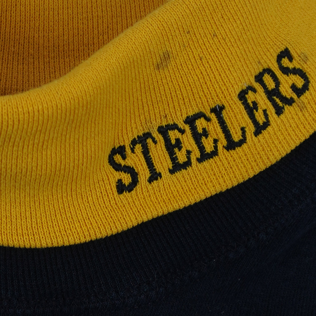 NFL (Chalk Line) - Pittsburgh Steelers Turtleneck Sweatshirt 1990s Medium Vintage Retro Football