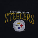 NFL (Chalk Line) - Pittsburgh Steelers Turtleneck Sweatshirt 1990s Medium Vintage Retro Football