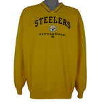 NFL - Pittsburgh Steelers Pullover Sweatshirt 2000s X-Large Vintage Retro Football