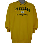 NFL - Pittsburgh Steelers Pullover Sweatshirt 2000s X-Large Vintage Retro Football