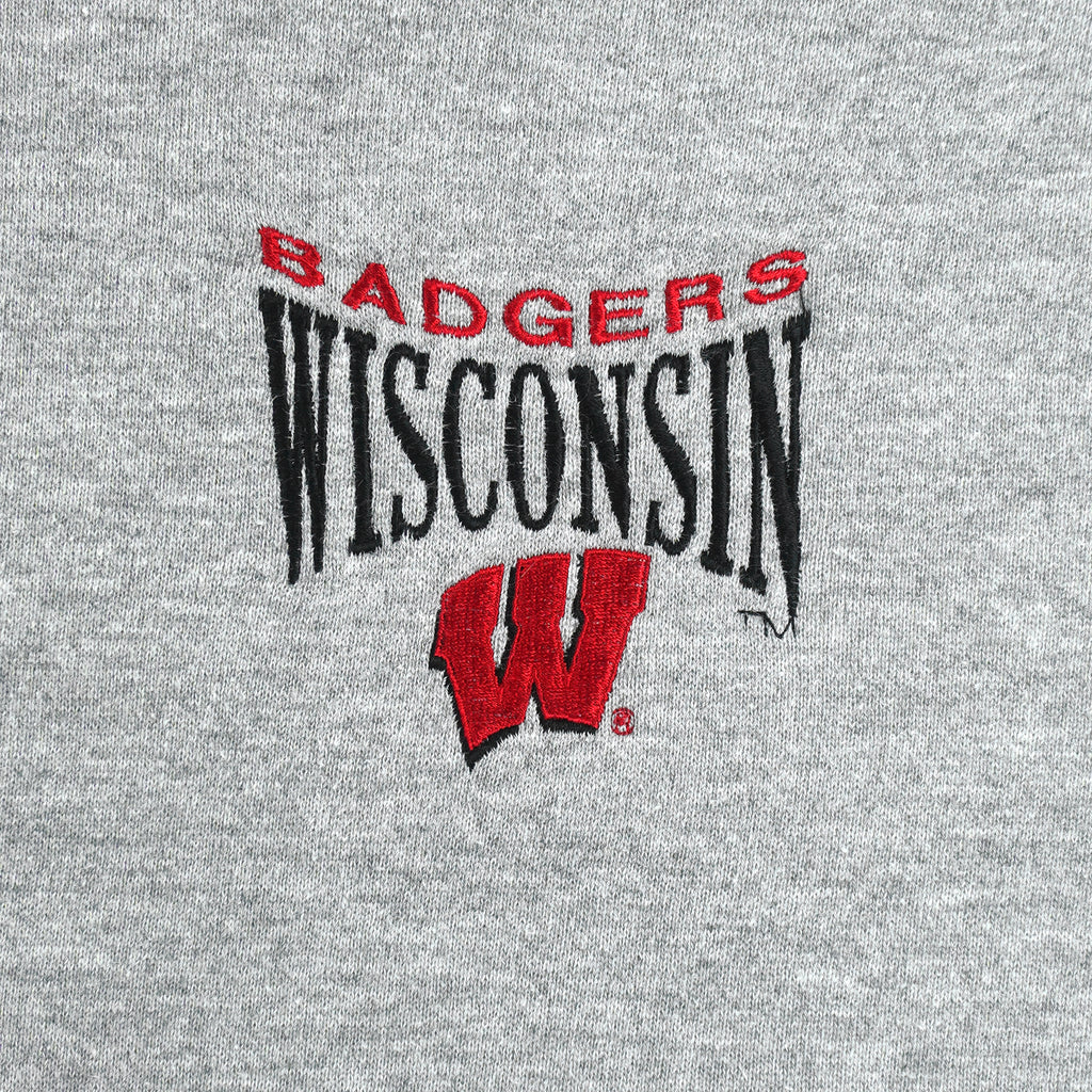 NCAA (Cadre) - Wisconsin Badgers Turtleneck Sweatshirt 1990s X-Large Vintage Retro