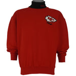 NFL (Chalk Line) - Kansas City Chiefs Turtleneck Sweatshirt 1990s Medium Vintage Retro Football