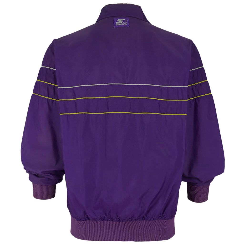 Starter - Los Angeles Lakers Track Jacket 1990s Medium Vintage Retro Basketball