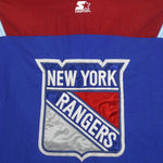 Starter - New York Rangers Hooded Jacket 1990s X-Large Vintage Retro Hockey