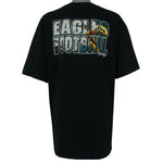 NFL - Philadelphia Eagles Not Just Football Spell-Out T-Shirt 2000s XX-Large