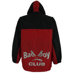 Vintage - Bad Boy Club Hooded Windbreaker 1990s Large Vintage Retro