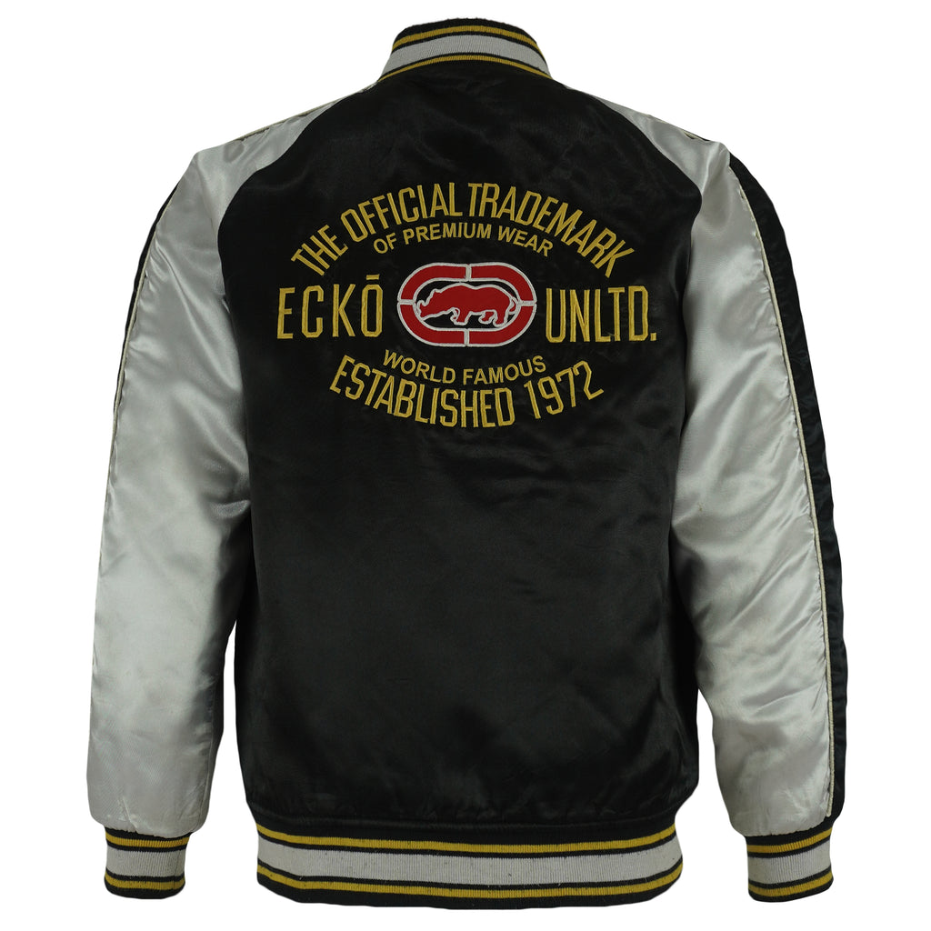 Vintage - Ecko Unltd 72 Satin Jacket 1990s Medium Vintage Retro